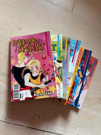 Love me knight - kiss me Licia manga