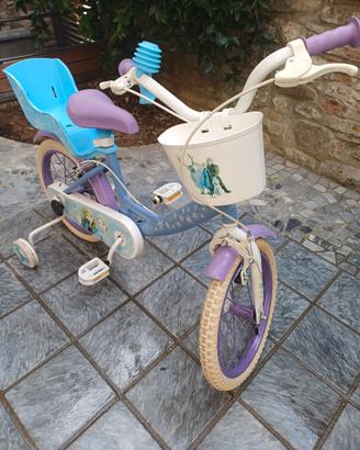 bici bimba 5/7 anni Frozen