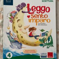 Libro “Leggo sento imparo 4 - scrittura”