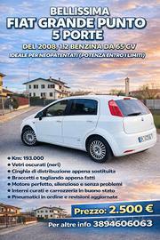 fiat grande punto neopat benz 2008