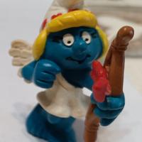 Puffo e Puffetta Cupido originali anni 80