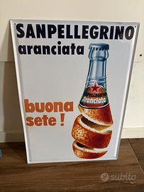 Tabella insegna san pellegrino