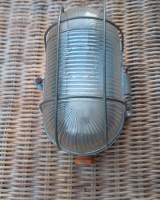 lampada industriale anni 70 