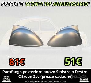 CITROEN 2CV PARAFANGO POSTERIORE