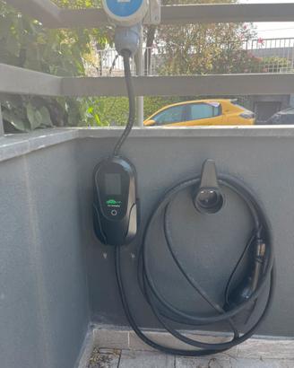 Wall box ricarica auto elettrica colonnina