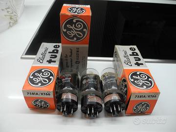 3°Valvole G&c 7581A kt 66