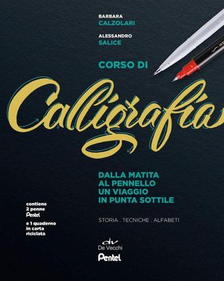 Pentel Corso di Calligrafia *Cofanetto+gadget