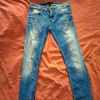 Jeans Slim Uomo Smog TG 46 M