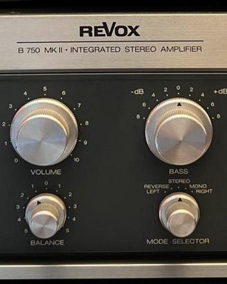 Amplificatore Revox B750 MKII