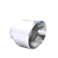 TERMINALE SCARICO UNIVERSALE CROMATO A COLLETTORE 