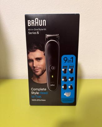 Braun Series 5 regolabarba 9 in 1 NUOVO sigillato