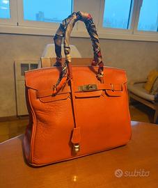 Birkin 35 arancione