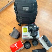 Canon 60d kit  con accessori