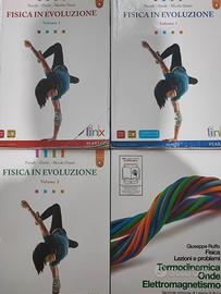 Libri scolastici liceo fisica italiano chimica