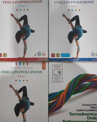 Libri scolastici liceo fisica italiano chimica