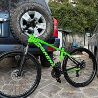 Bicicletta Brera Koban verde fluo/nero