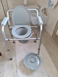 Comoda wc per anziani nuova 
