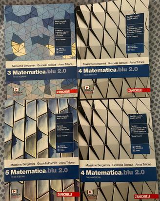 Libri Matematica Zanichelli Liceo Sc. 3/4/5 Volumi