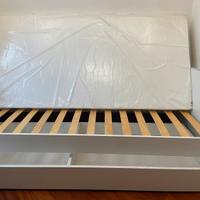 Letto singolo: struttura, doghe e materasso