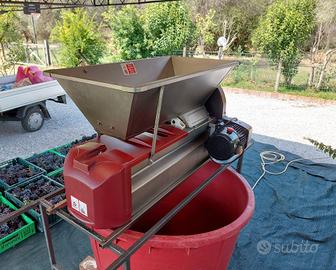 Gramolatrice deraspatrice elettrica