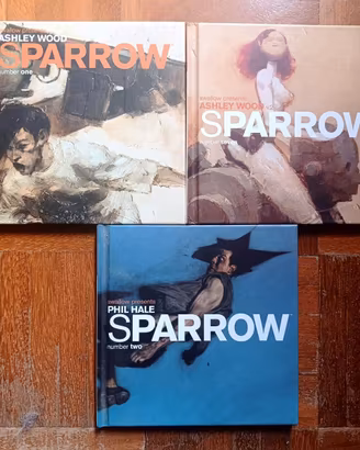 Swallow Presents:: Sparrow  #1, #2, #7 Ashley Wood