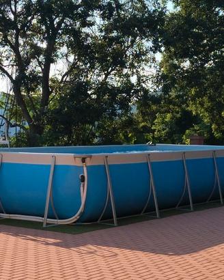 Piscina fuori terra 8x4x1,20 Technypools New Plast