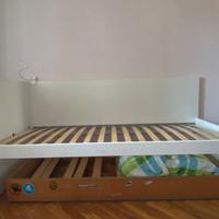 letto ikea MALM singolo