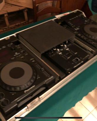 Consolle Pioneer CDJ 900 (2) + DJM 250 MK2