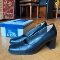 Scarpe donna pelle nera 36-37