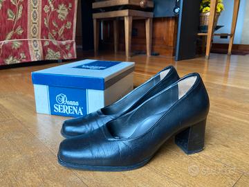 Scarpe donna pelle nera 36-37