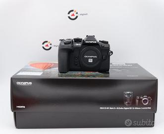 Olympus E-M1 II Body Black Polyphoto Usata 10.056
