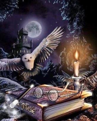 Quadro diamond painting nuovo mai usato tema Harry