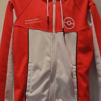 Nuova Pokemon Zipper Felpa Cappuccio Difuzed