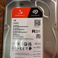Seagate Ironwolf 1Tb Hard Disk 5400rpm Sata III ST