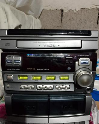 stereo PHILIPS con casse 