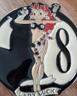 fibbia biliardo 8 lady luck