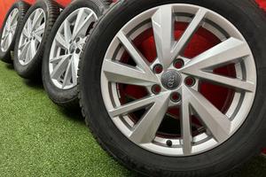 Cerchi Audi Q2 Gomme Invernali Bridgesto 215 55 17
