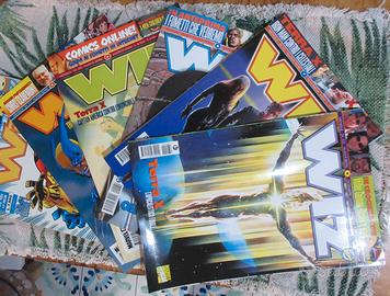 5 numeri di Wiz rivista di fumetti Marvel