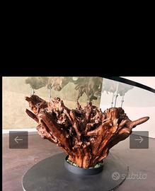 TAVOLO OVALE IN CRISTALLO  CD FACTORY