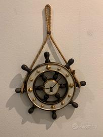 Orologio timone in ceramica La Fioretta vintage