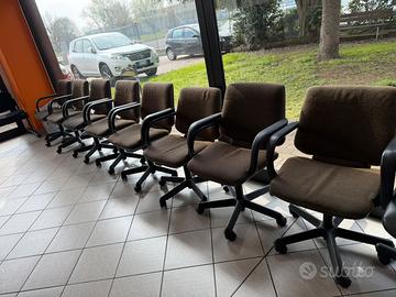 8 sedie da ufficio