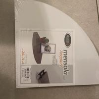 Mensole angolari bianche