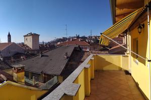 Appartamento centro Biella con terrazzo termoaut