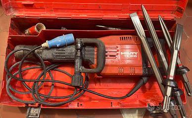MARTELLO DEMOLITORE HILTI mod. TE 905 con SCALPELL