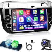 Autoradio Fiat Punto 2012-2015 Android 7" Carplay