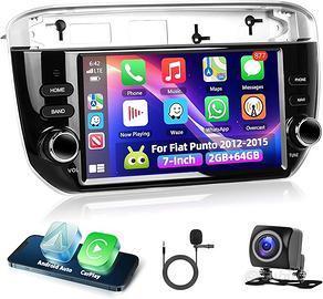 Autoradio Fiat Punto 2012-2015 Android 7" Carplay