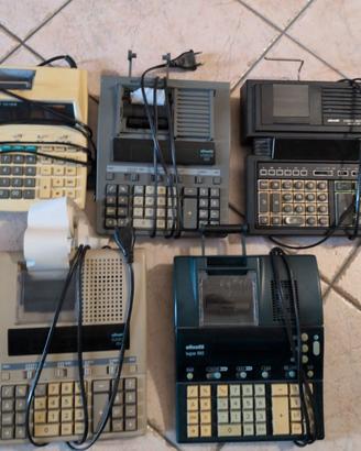 Calcolatrici Olivetti e Citizen