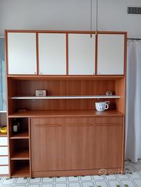 Mobile soggiorno con letto a scomparsa