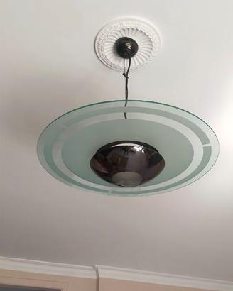 Lampadario in vetro moderno diametro 60 cm
