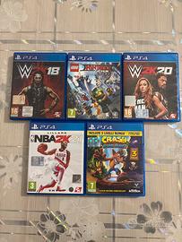 W2k18 & W2k20, Crash Bandicoot, Ninjago ed Nba2k21
